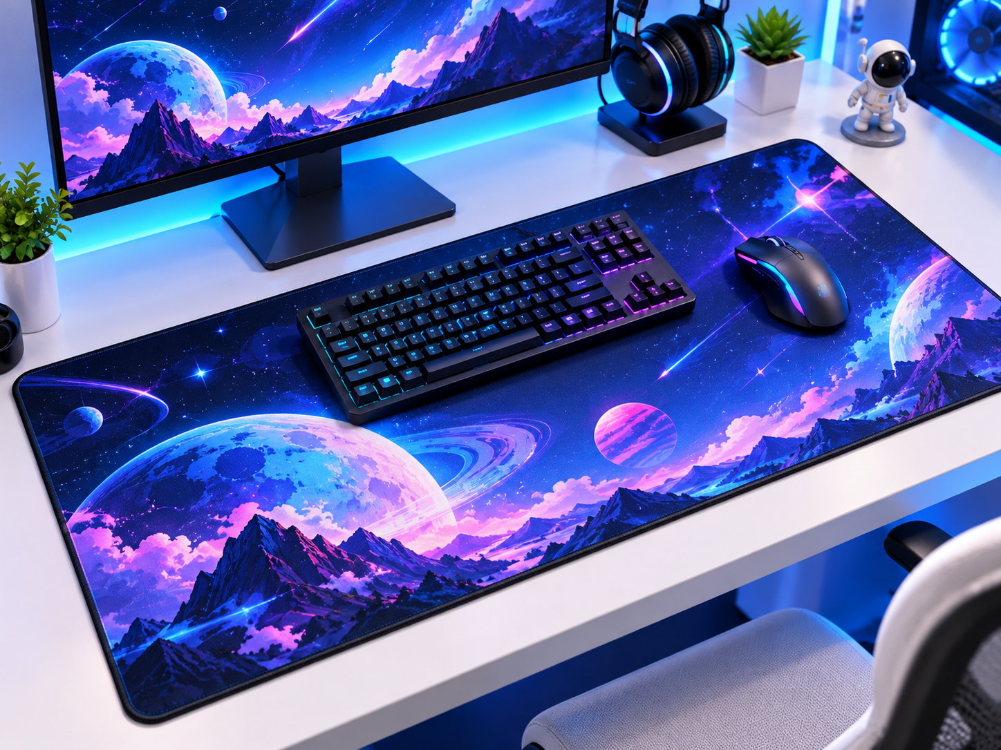 Mousepad Gamer XL Cósmico