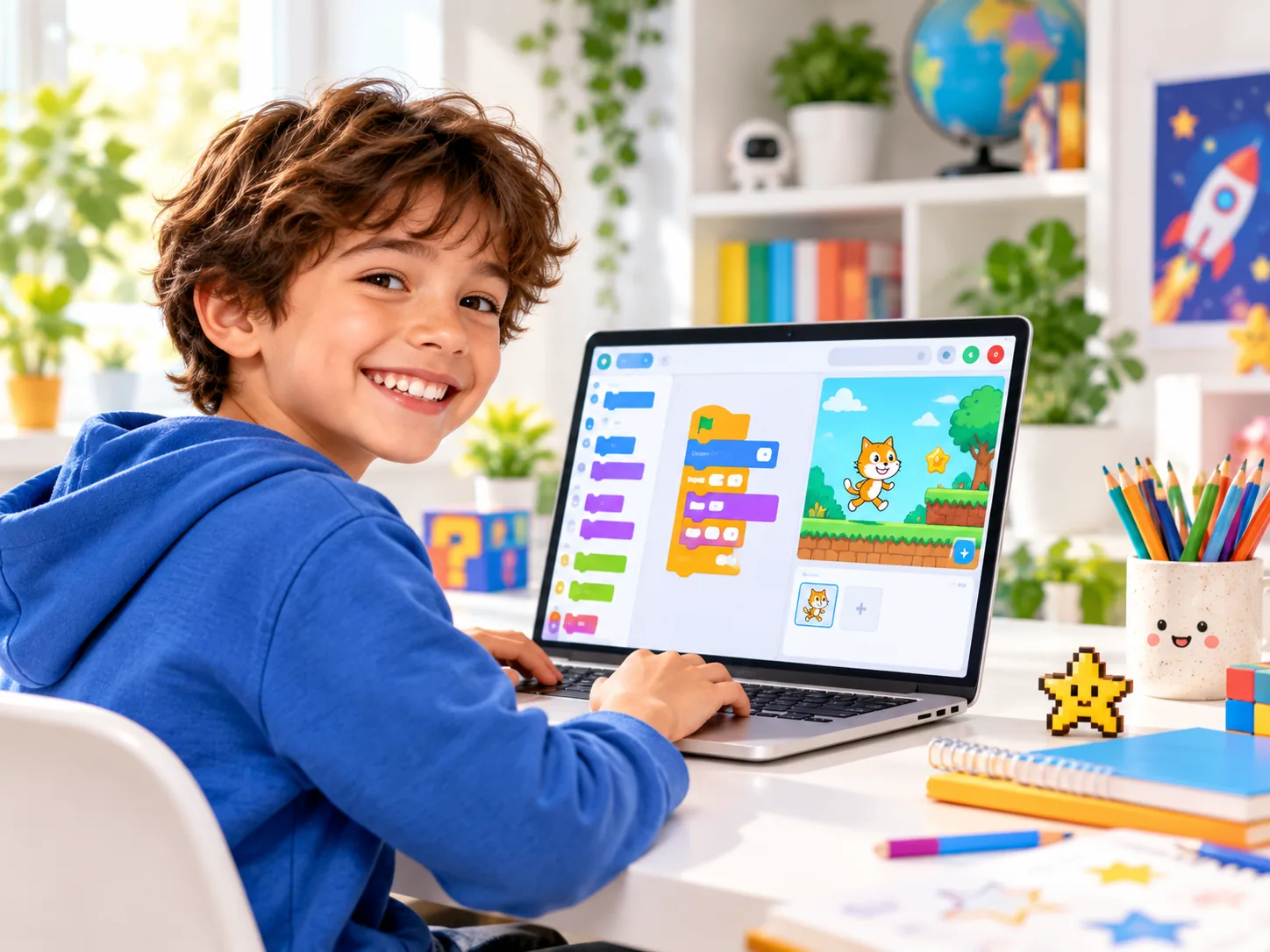 Programación visual con Scratch
